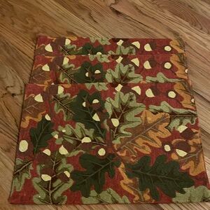 Bundle of three croft and barrow  fabric placemats